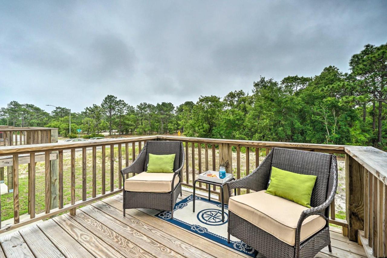 Modern Coastal Condo With Patio 1 Mi To Beaches! Carolina Beach Exterior foto