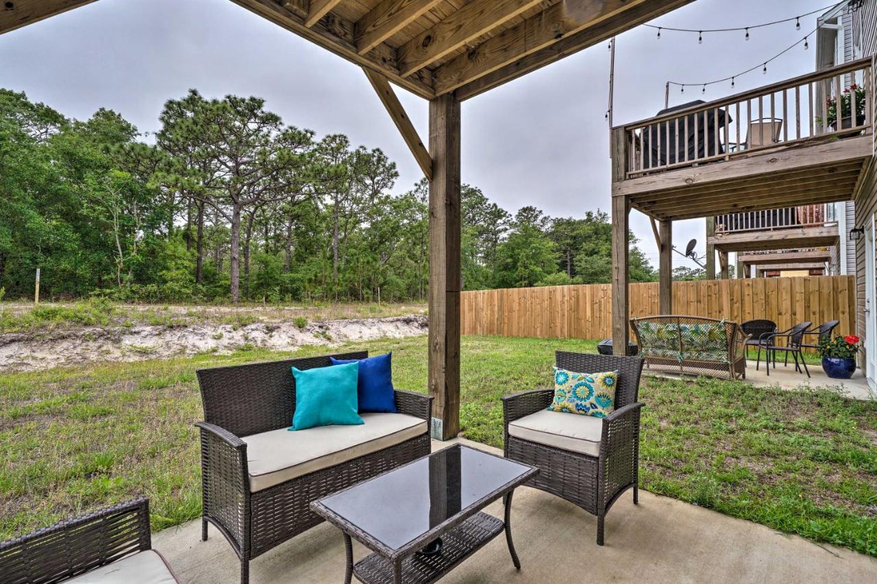 Modern Coastal Condo With Patio 1 Mi To Beaches! Carolina Beach Exterior foto